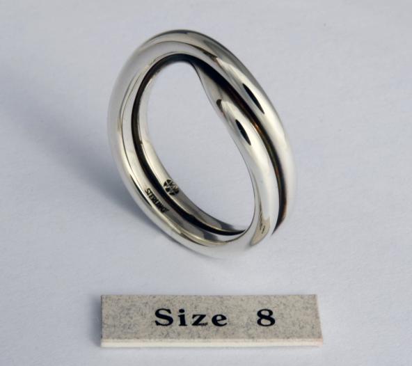 Moebius, two strands, size 8