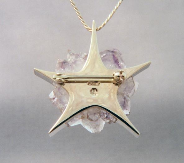 Amethyst Stalactite Slice