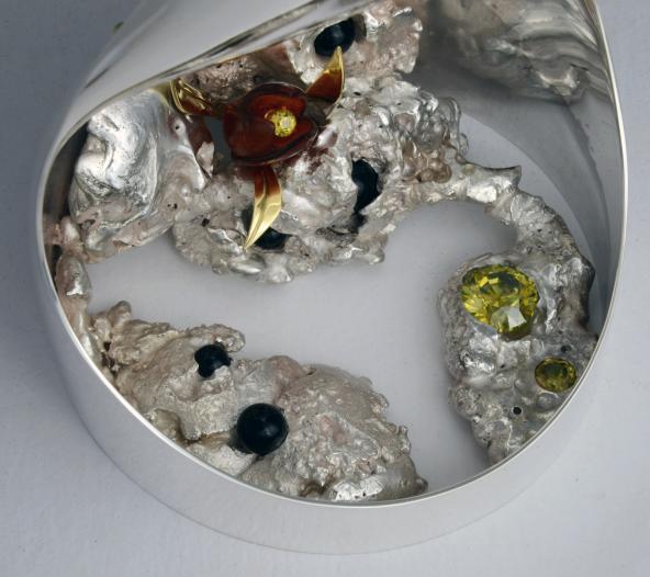 Stem Vase with Textures