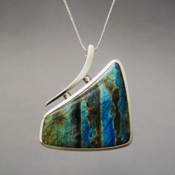 Labradorite, Asymmetrical Shape