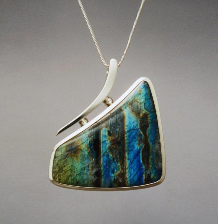 Labradorite, Asymmetrical Shape