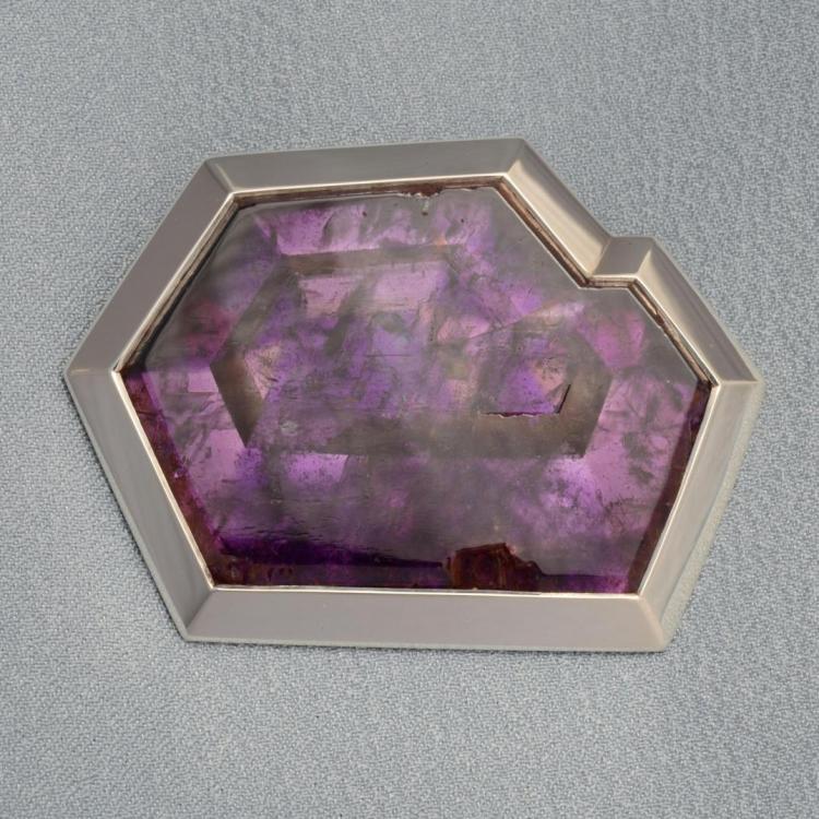 Amethyst Crystal Slice