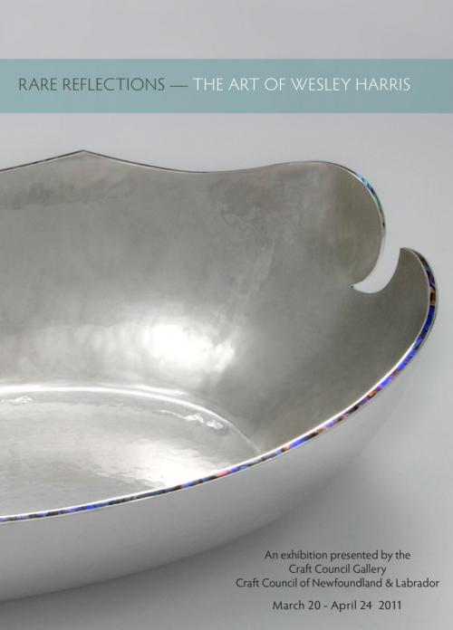 Front cover of the brochure for "Rare Reflections — The Art of Wesley Harris