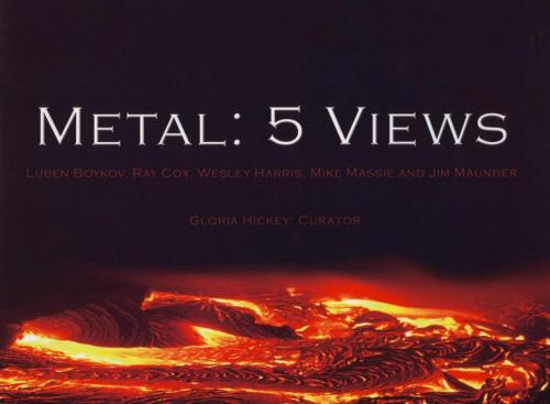 Front cover of the Metal: 5 Views catalogue.