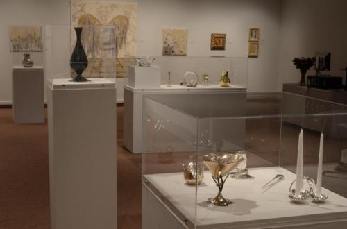 View of "Rare Reflections", Grenfell Campus Art Gallery, Corner Brook, Newfoundland, Canada