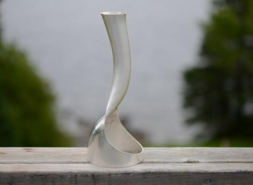 Stem Vase with Textures