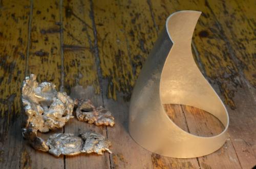 Stem Vase with Textures