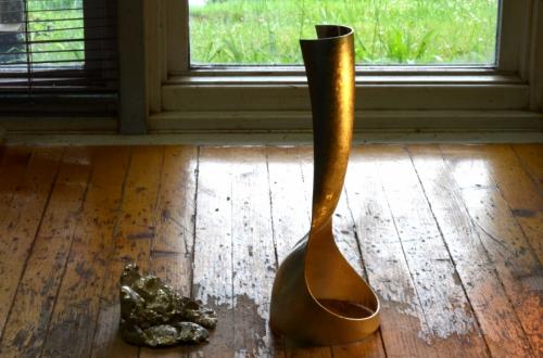 Stem Vase with Textures