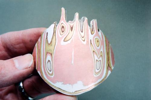 The pattern is shown smithed flat.