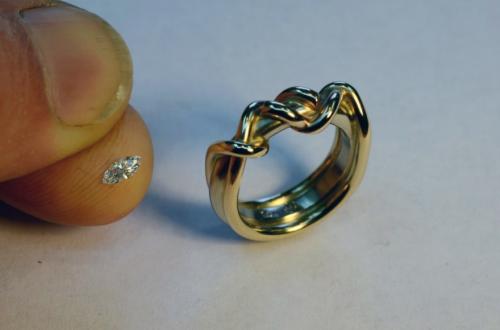 Marquise Diamond Ring
