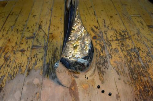 Stem Vase with Textures