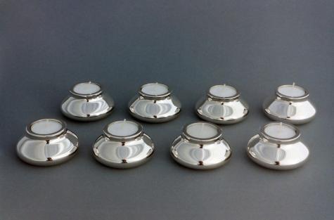 Votive Candle Holders, Set of Eight