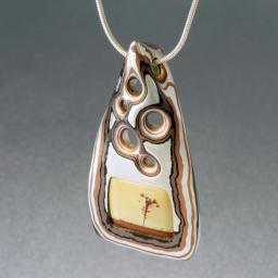 Mokume with Picture Jasper