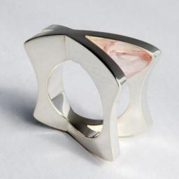 Rose Quartz Ring