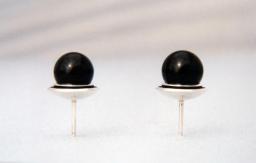 Onyx Bead Studs