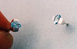 Aquamarine Studs