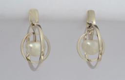 14 k. white gold with Tahiti Pearls