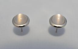 18 k. white with Moonstones