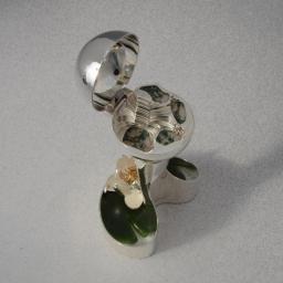 Lotus and Landscape Sculpture