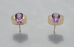 14 k. with Amethyst