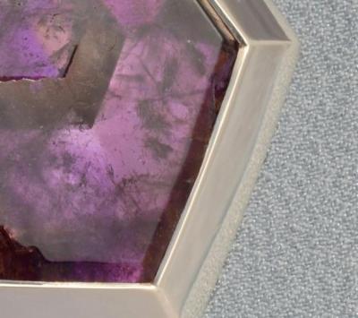 Amethyst Crystal Slice