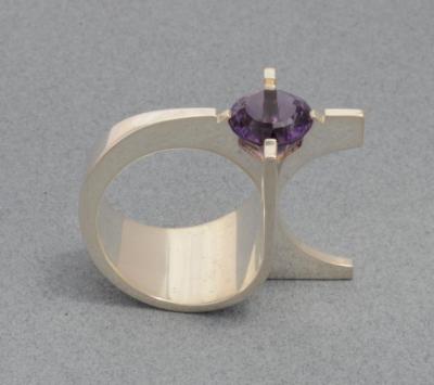 Amethyst 1 1/2 finger Ring | Rings | Wesley Harris MFA