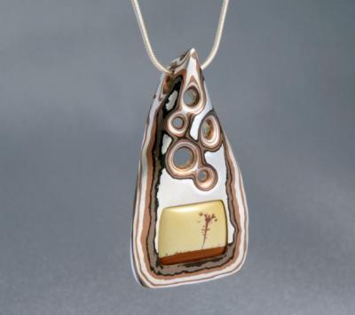 Mokume with Picture Jasper