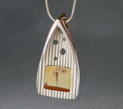 Mokume with Picture Jasper