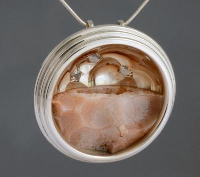 "Moonscape" Pin / Pendant