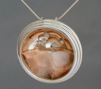 "Moonscape" Pin / Pendant