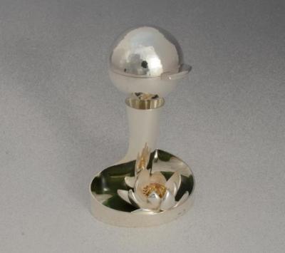Lotus and Landscape Sculpture
