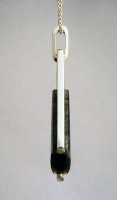 Labradorite, "Tuning fork" Design