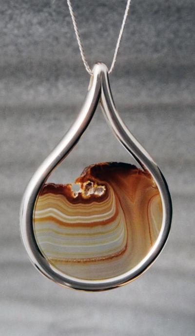 Nova Scotia Agate "eye of Jupiter"