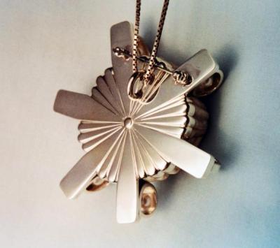 Whale Barnacle with Pearls