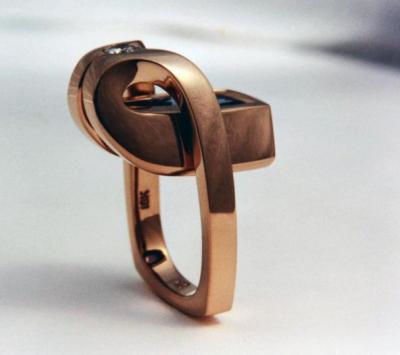 Tanzanite Ring with Diamond